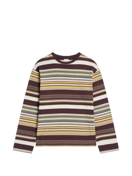 Tricou Dries Van Noten cu dungi roșu