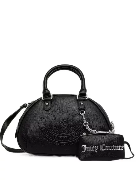 Geanta crossbody Juicy Couture cu autograf negru