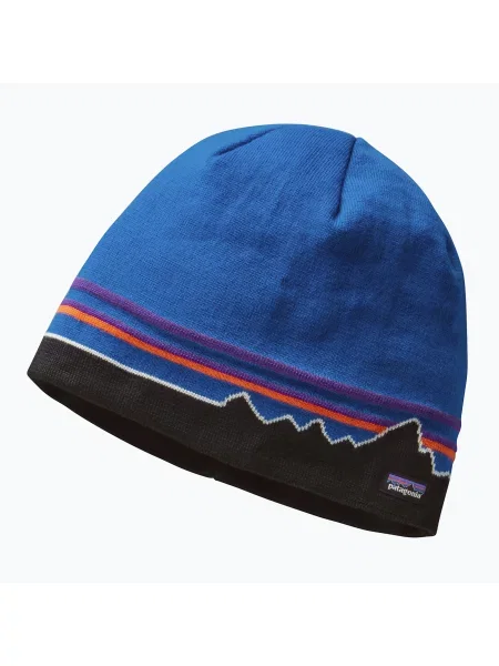Czapka zimowa Patagonia Beanie classic fitz roy/andes blue niebieska