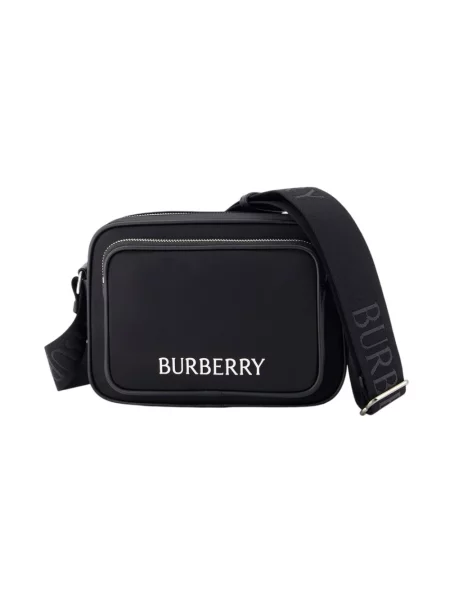 Torba crossbody Burberry skórzana czarna