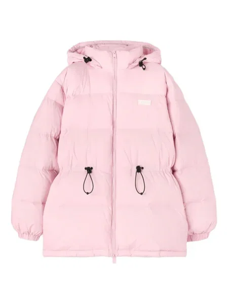 Płaszcz Msgm z kapturem różowy