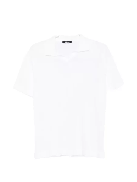 Тениска с v-образно деколте Eraldo с V-образно деколте бяло