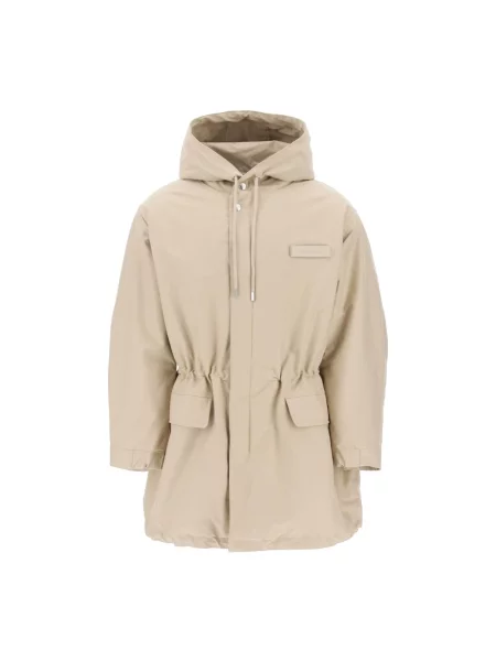 Ocieplana parka Jacquemus beżowa