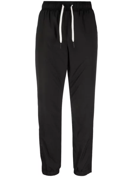 Pantaloni Moncler Grenoble cu imagine negru