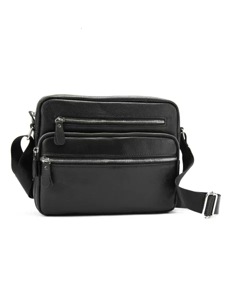 Кожаная сумка Royalbag черная