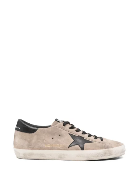 Sneakerși Golden Goose Superstar din piele de căprioară