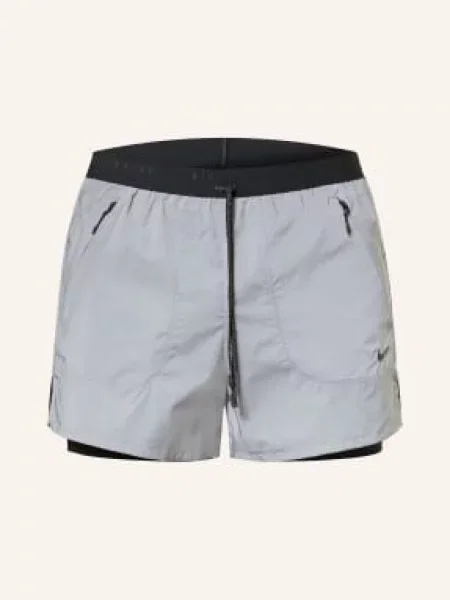 Nike Spodenki Do Biegania 2 W 1 Reflect silber srebrne