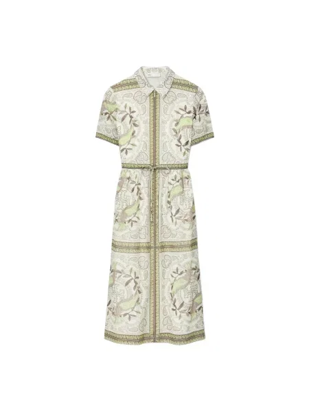 Sukienka bawełniana Tory Burch garniturowa