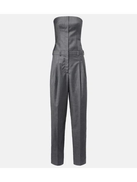 Salopetă Givenchy de lână gri