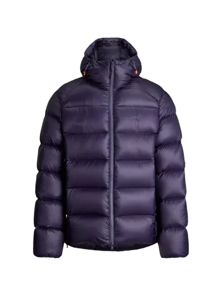 Mănuși Polo Ralph Lauren din piele de căprioară cu șireturi cu vârf închis albastru