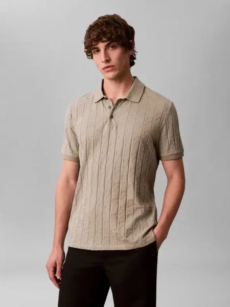 Calvin Klein Tricou polo bej