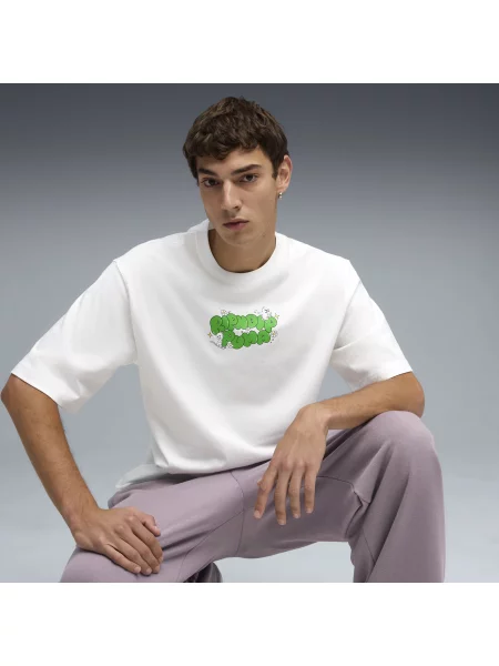 Puma T-Shirt Puma X Ripndip Boxy Graphic Tee biała