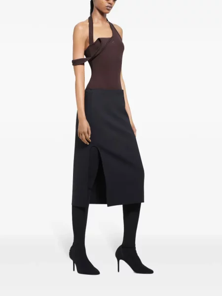 Podkoszulka Courreges brązowa