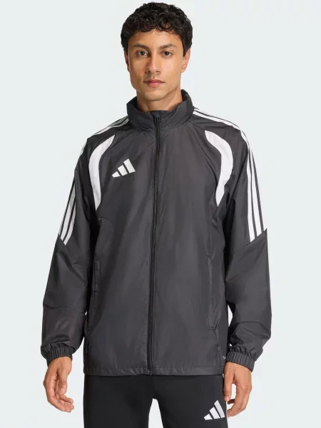 ADIDAS PERFORMANCE Jachetă de trening League negru alb
