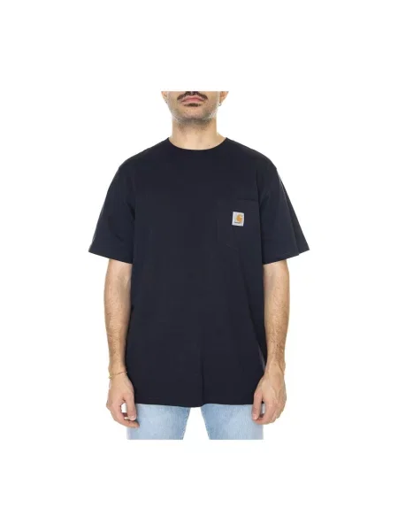 Koszulka Carhartt Wip niebieska