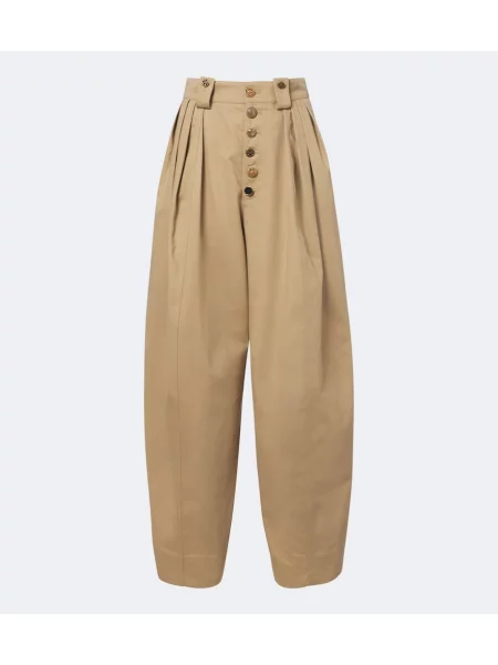 Pantaloni Chloé bej