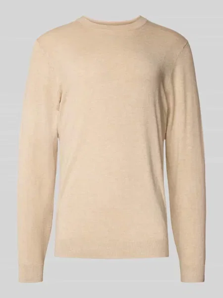 Sweter z dzianiny z prążkowanymi wykończeniami Mcneal