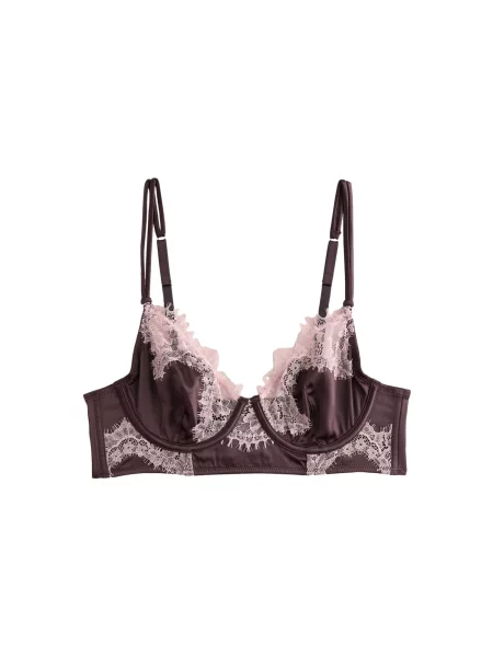 Next Sutien ciocolatiu roz