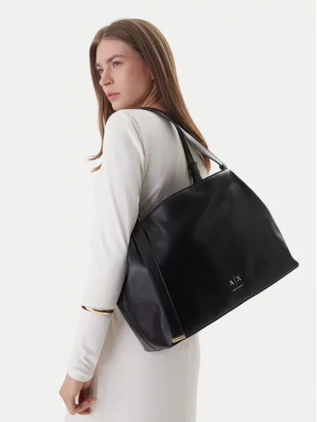 ARMANI EXCHANGE Torba za na rame ALICE' crna
