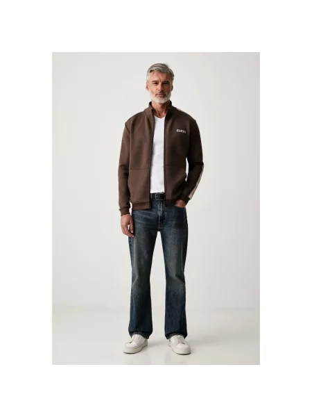 Guess Bluza ciemny brązowy