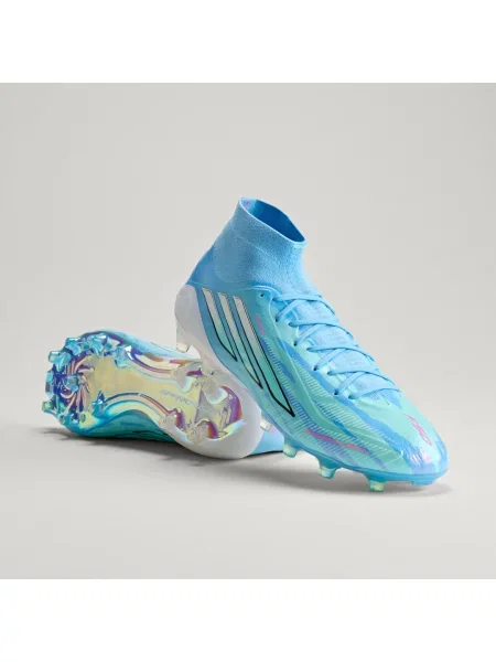 Buty piłkarskie do kostki na twardą nawierzchnię i sztuczną trawę Sparkfusion Elite Trinity Rodman białe