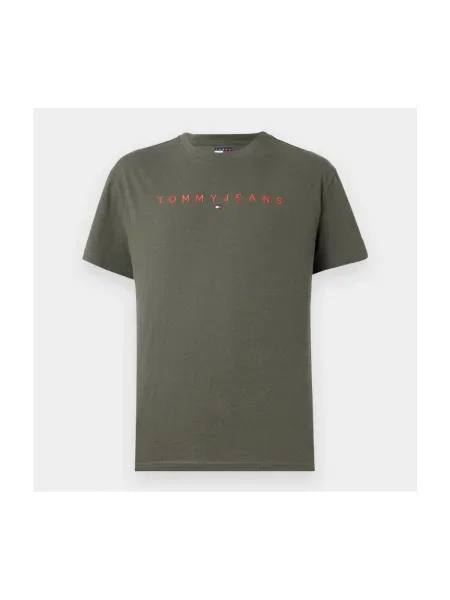 Tricou Tommy Jeans verde