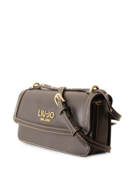 Crossbody kabelka Liu Jo s autogramem černá