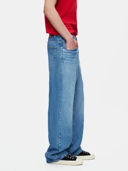 Широкі джинси LTB Jeans синій