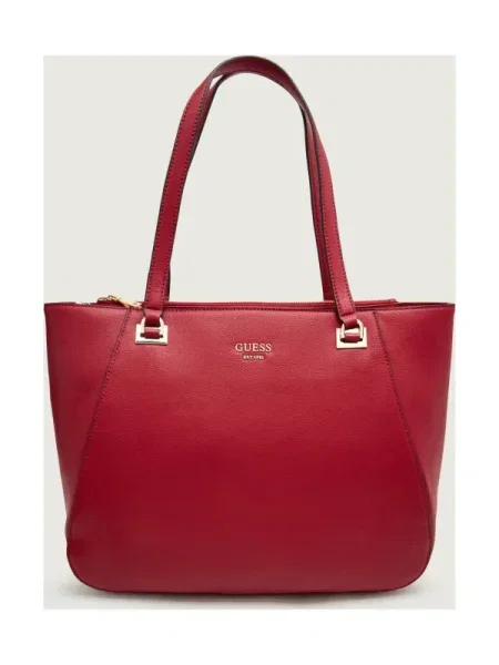 Guess Geantă shopper CALEBRA roșu