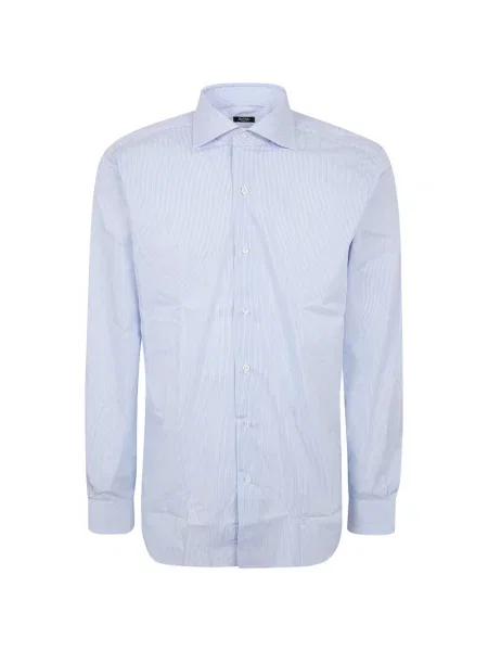 Cămașă Barba cu dungi albastru