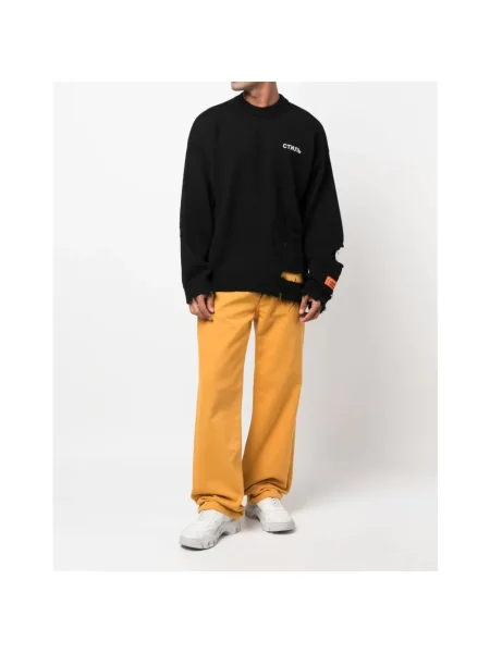 Bluza Heron Preston wełniana z logo czarna