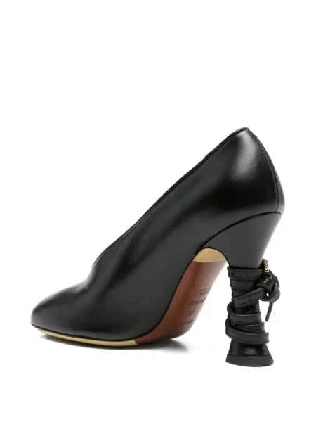 Pantofi cu toc Moschino negru