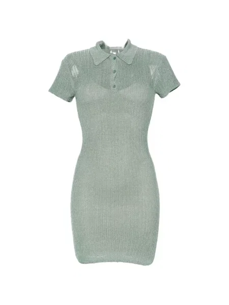 Rochie tricotată Patrizia Pepe tricotate verde