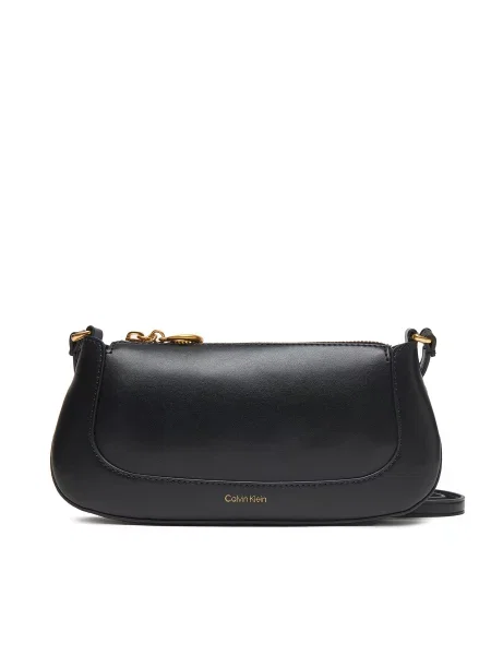 Calvin Klein Torbica Hardware Crossbody crna