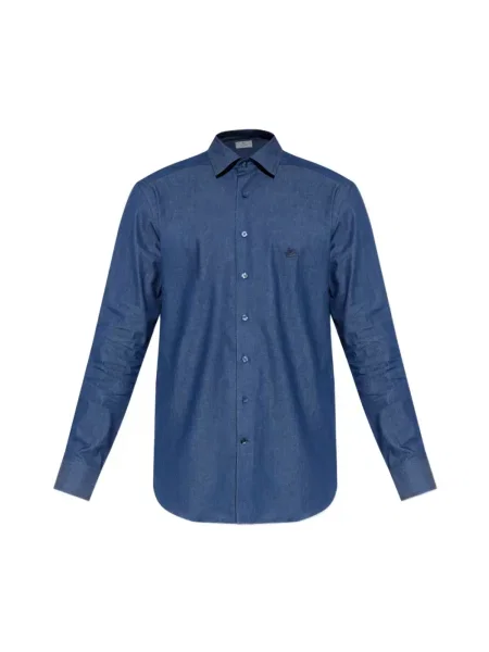 Koszula Etro niebieska