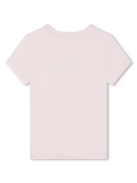 Dětské tričko Lanvin Enfant růžové