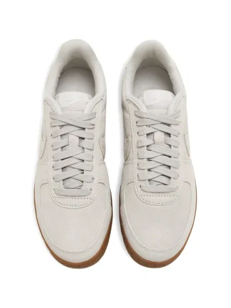 Бягане чехли Nike на платформе бродирани оранжево