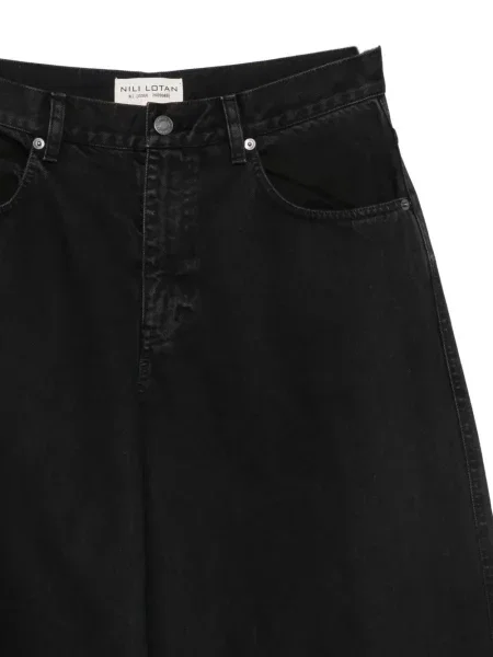 Blugi cu picior larg Nili Lotan negru