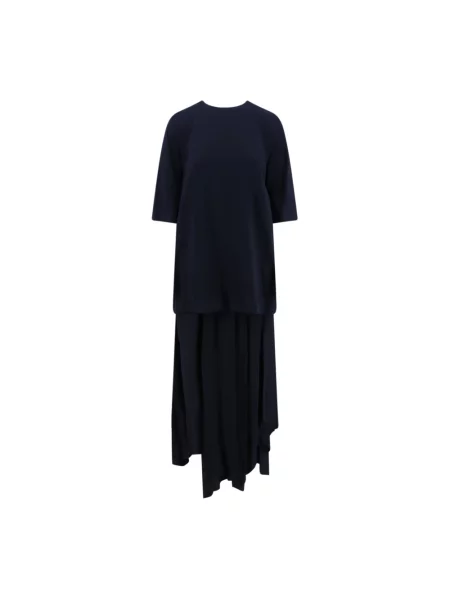 Sukienka maxi Semicouture niebieska
