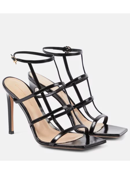 Sandale Gianvito Rossi din piele negru