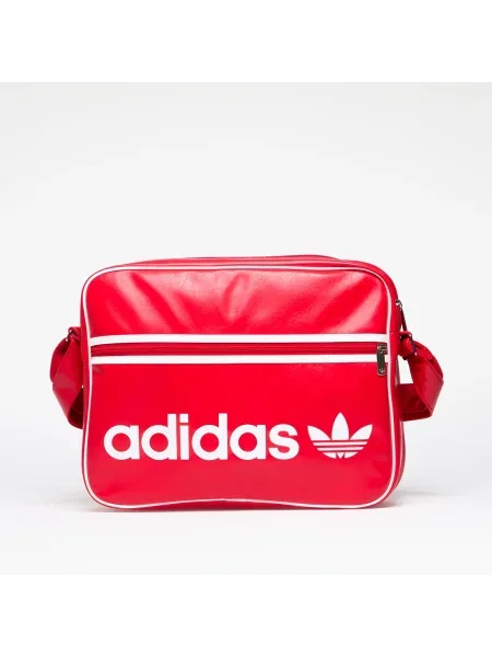 ADIDAS ORIGINALS Taška cez rameno OG Airliner / biela červená