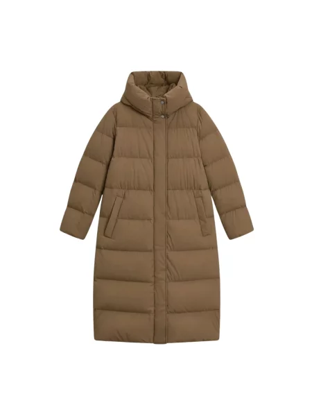 Płaszcz Woolrich brązowy