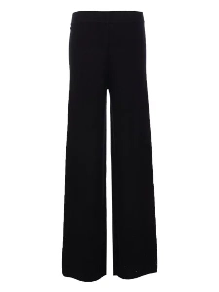 Pantaloni Max Mara de lână negru