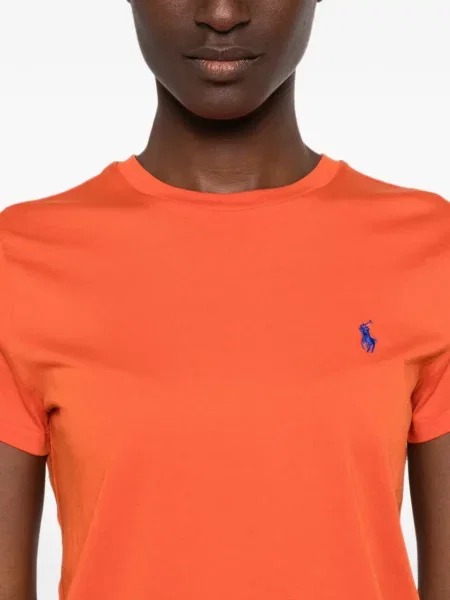 Džemper Polo Ralph Lauren s vezom narančasta