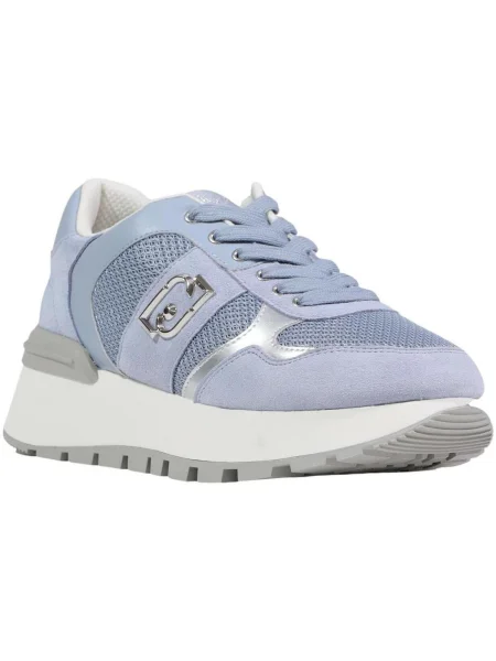Sneakerși Liu Jo din piele albastru