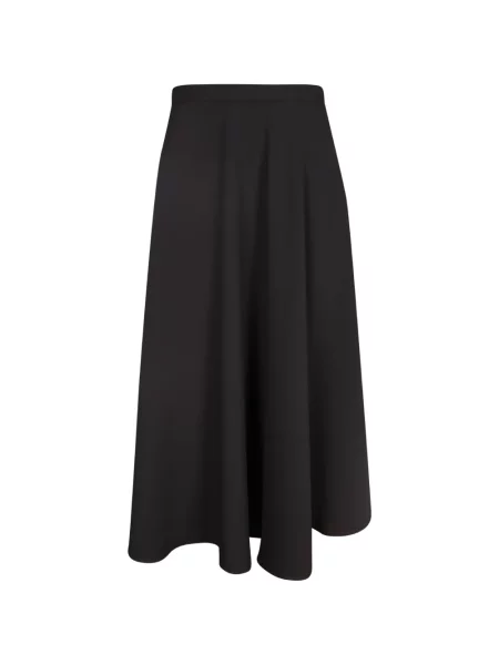 Fusta maxi Blanca Vita cu talie înaltă negru