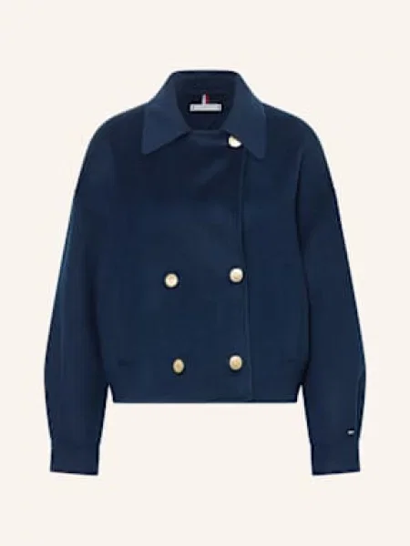 TOMMY HILFIGER Přechodná bunda tmavě modrá