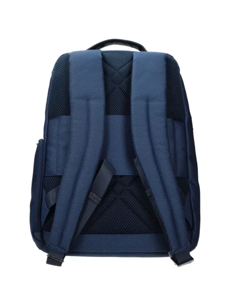 Rucsac Piquadro din piele albastru