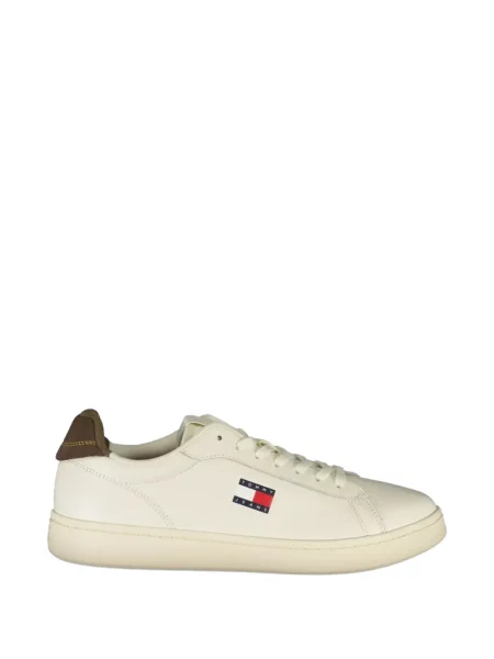 Sneakerși Tommy Hilfiger din piele cu autograf