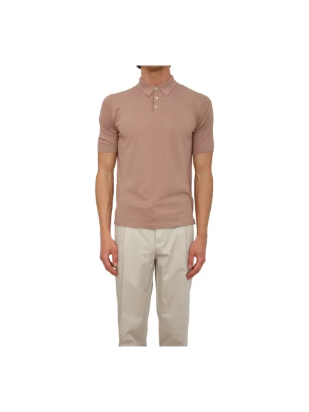 Krótki sweter Eleventy z krótkim rękawem różowy